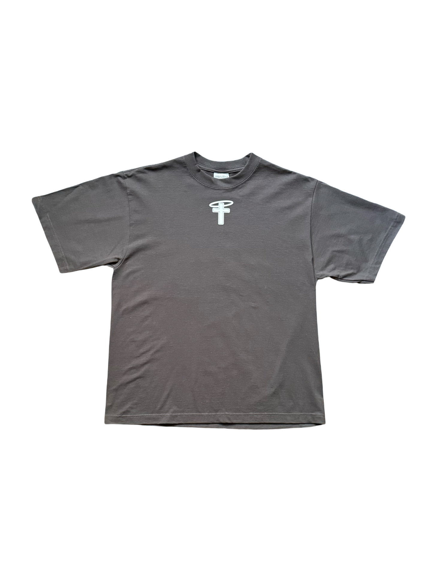 FASTER Cropped Off-Black Tee's